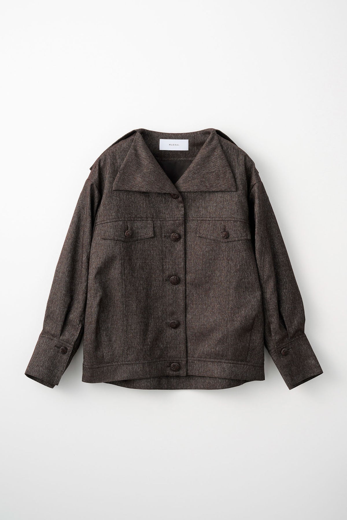 Blink embroidered jacket (Brown)