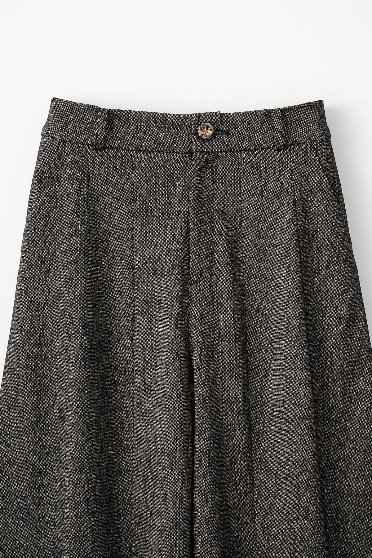 Blink embroidered slacks (Black)