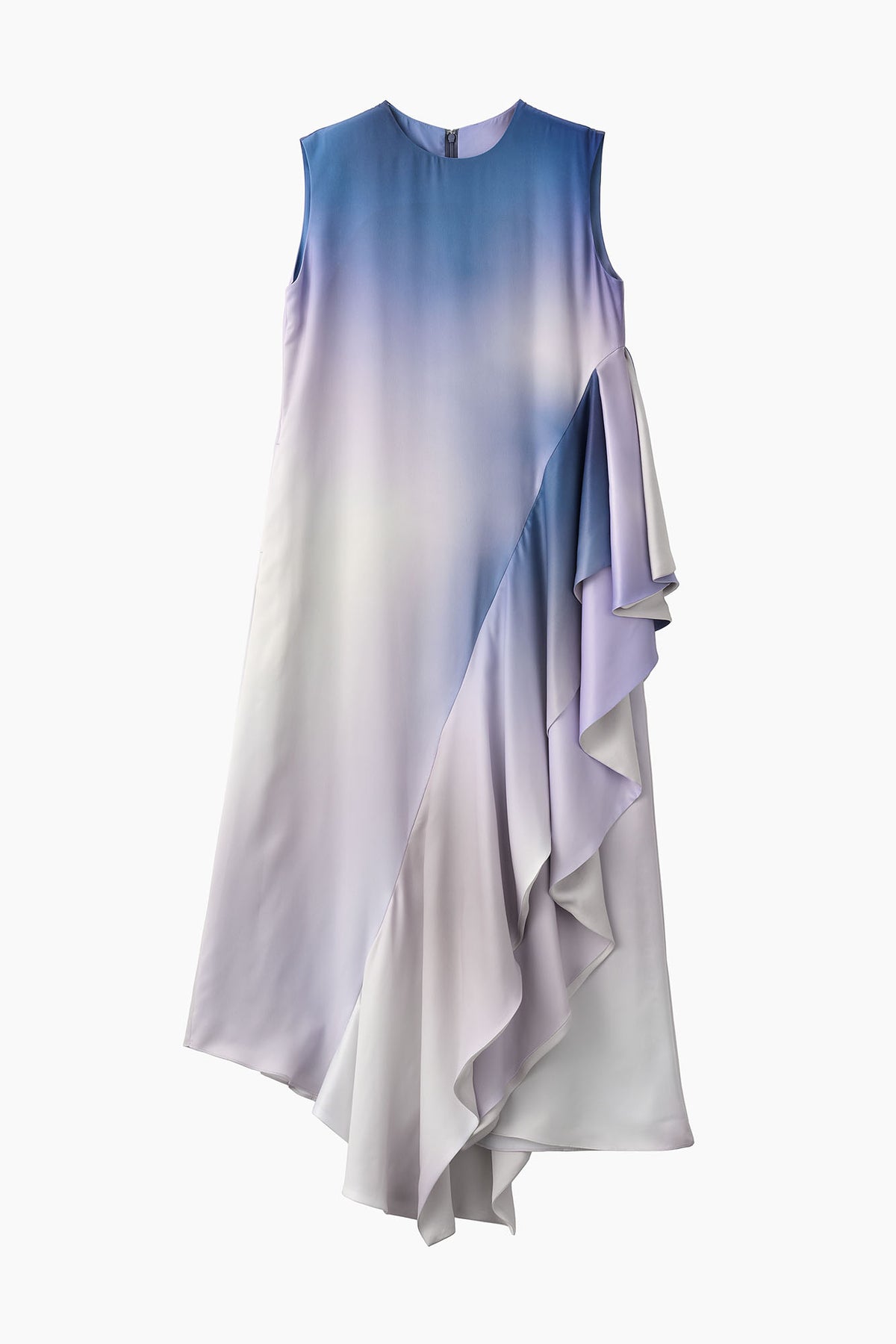 Morph print dress (Blue)