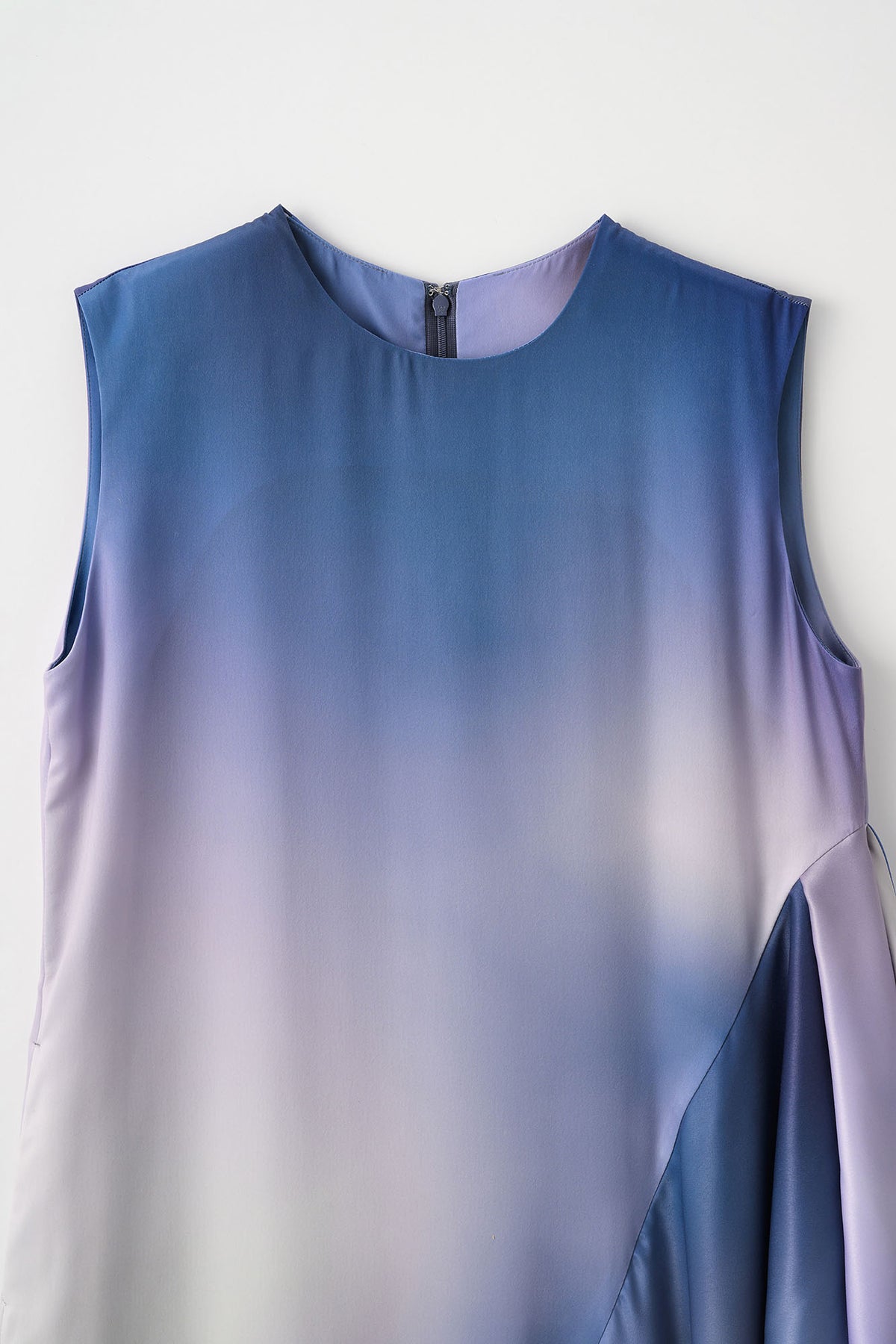 Morph print dress (Blue)