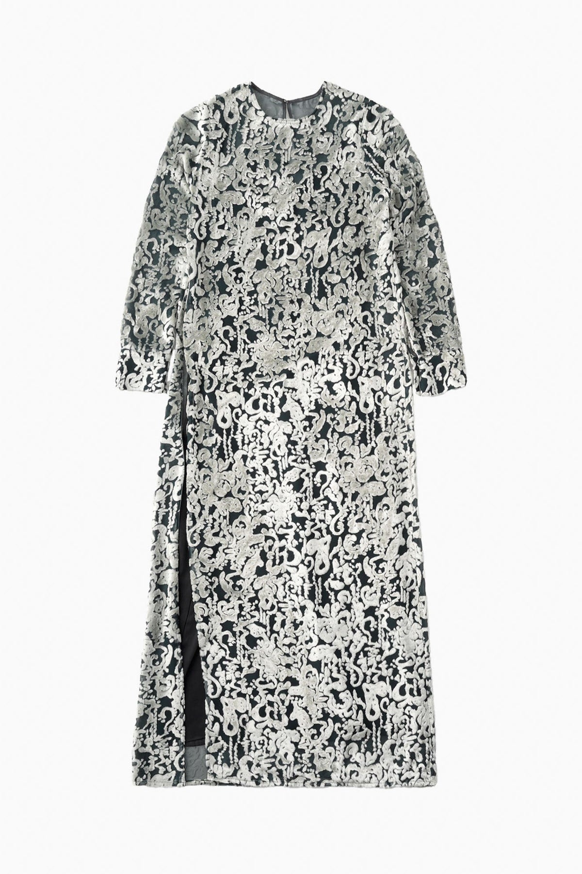 Gems dress (Slate green)