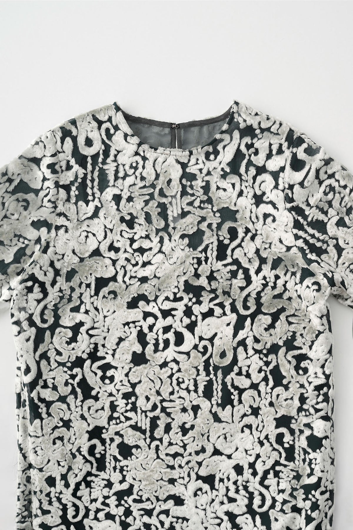 Gems dress (Slate green)