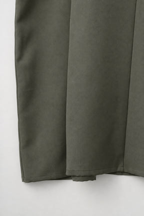 Quiet embroidered dress (Khaki)