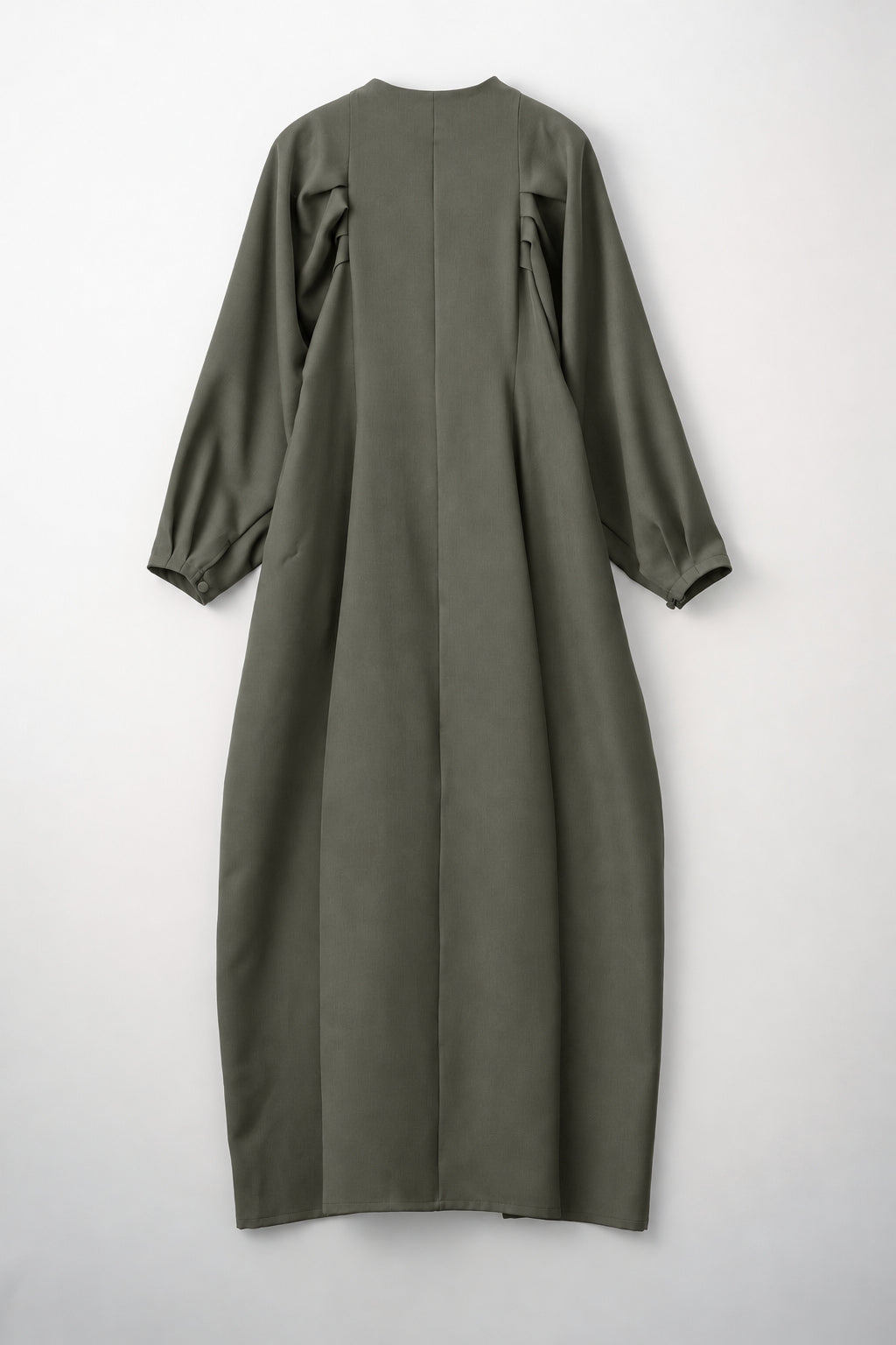 Quiet embroidered dress (Khaki)
