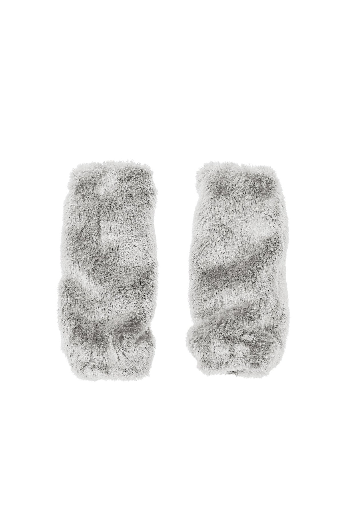 Fur gloves (Gray)