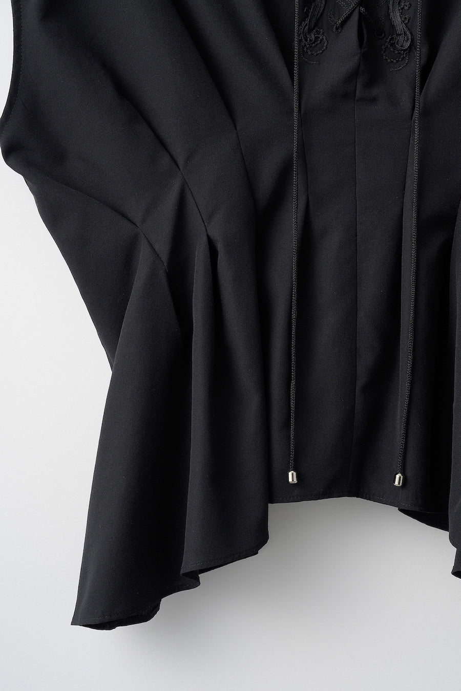 Glimmer embroidered tops (Black)