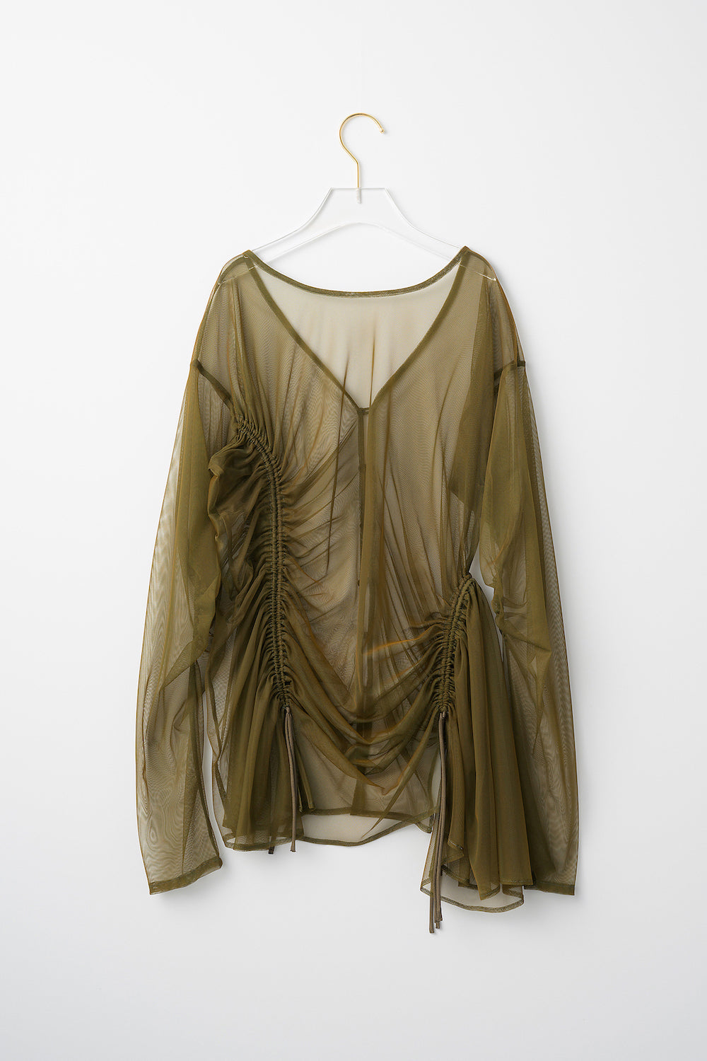 Stem tulle tops (Olive)