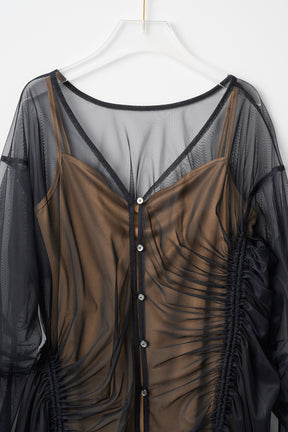 Stem tulle tops (Black)