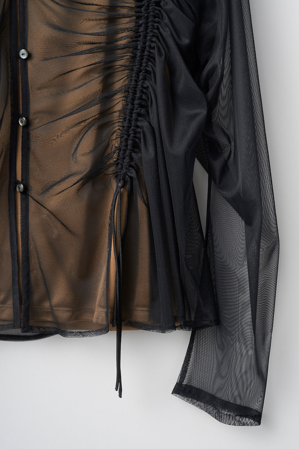 Stem tulle tops (Black)