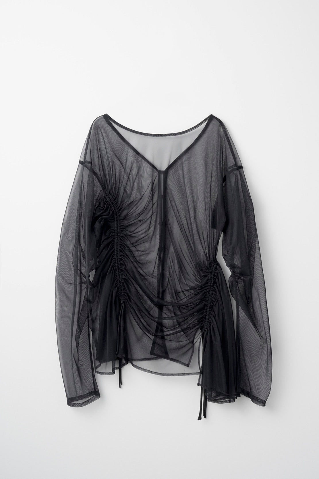 Stem tulle tops (Black)