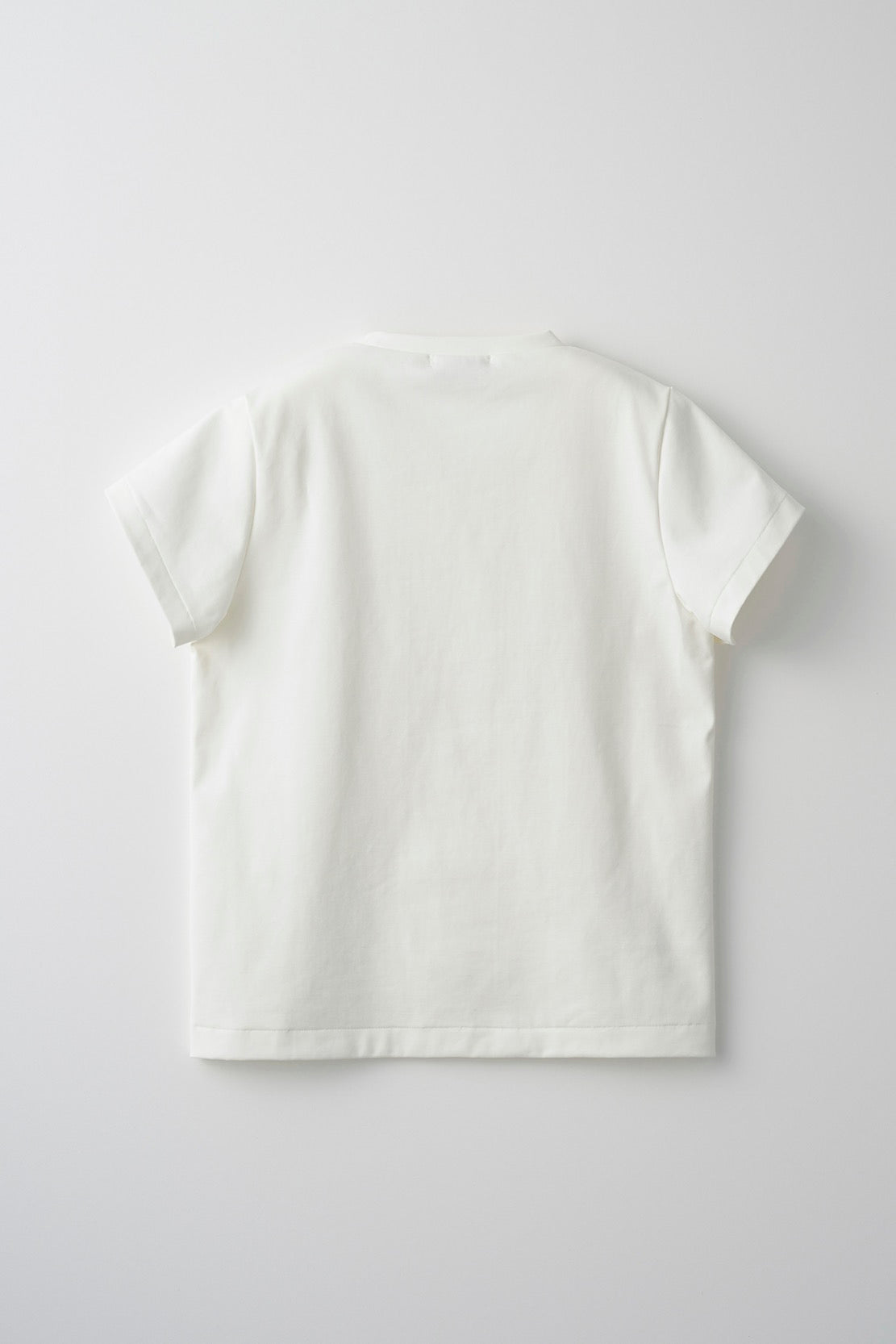Framed embroidered jersey tops (White)