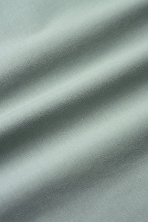 Framed embroidered jersey tops (Ash green)