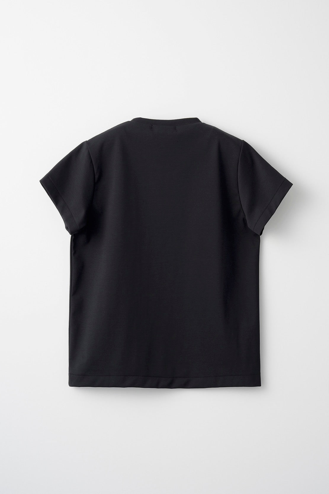 Framed embroidered jersey tops (Black)