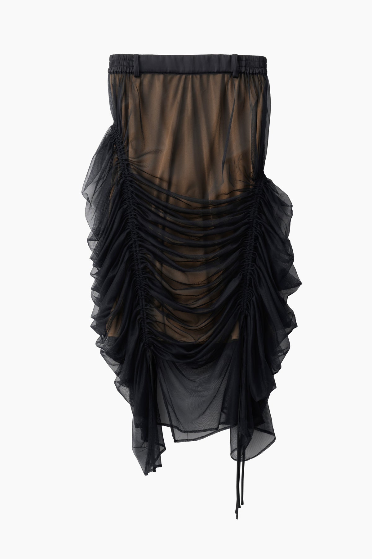 Stem tulle skirt (Black)