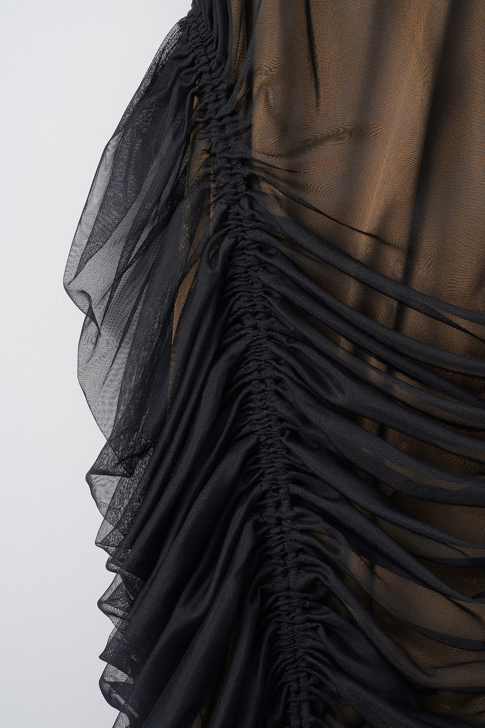 Stem tulle skirt (Black)