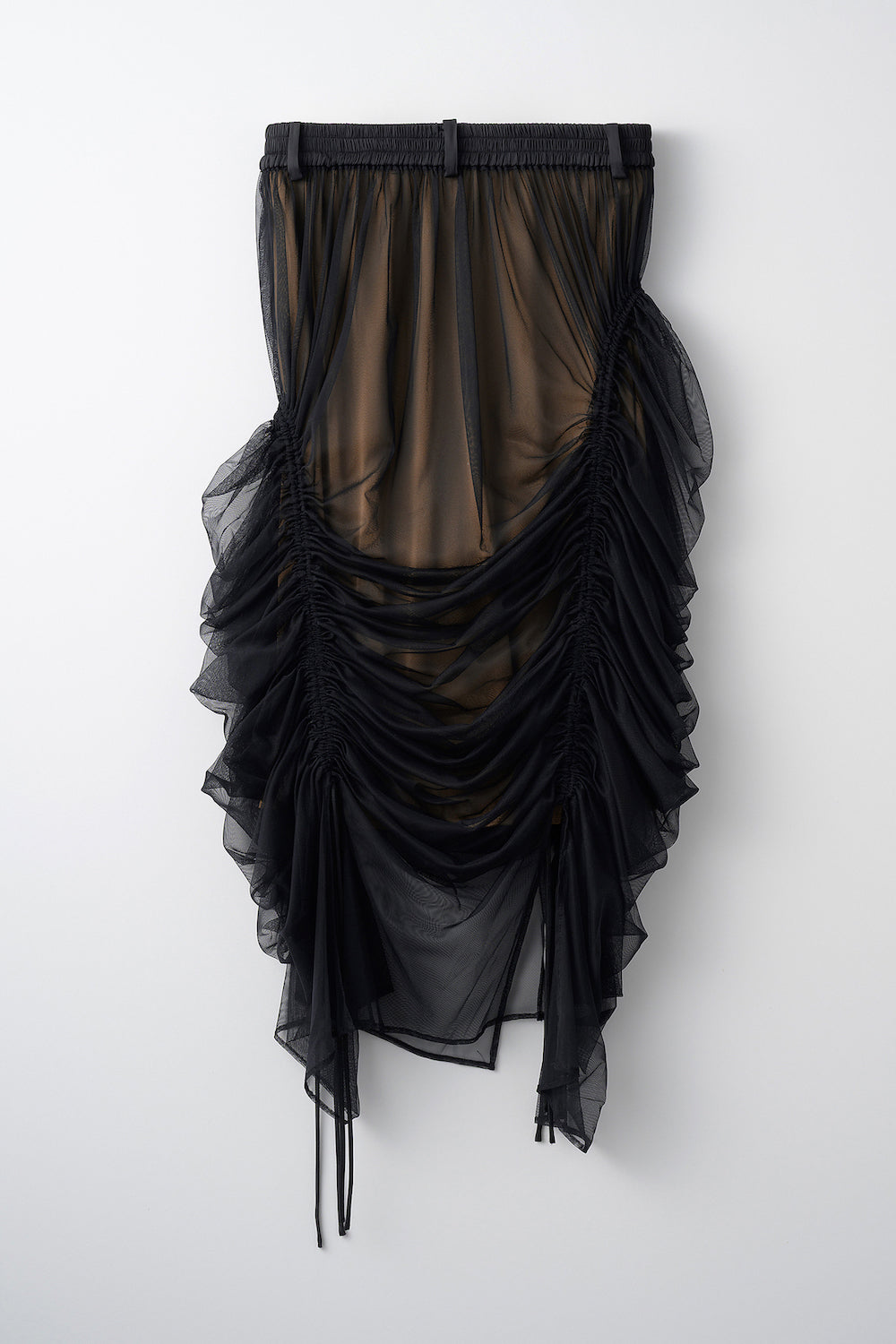 Stem tulle skirt (Black)