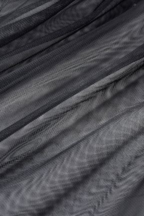 Stem tulle skirt (Black)