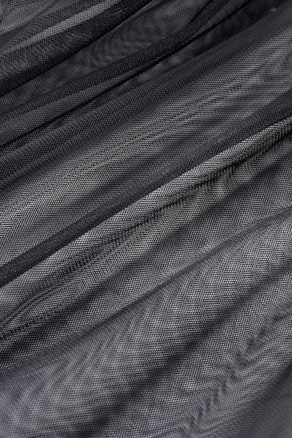 Stem tulle skirt (Black)