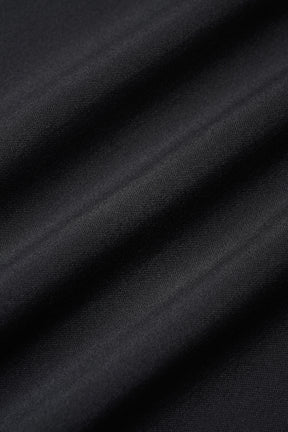 Glimmer embroidered slacks (Black)