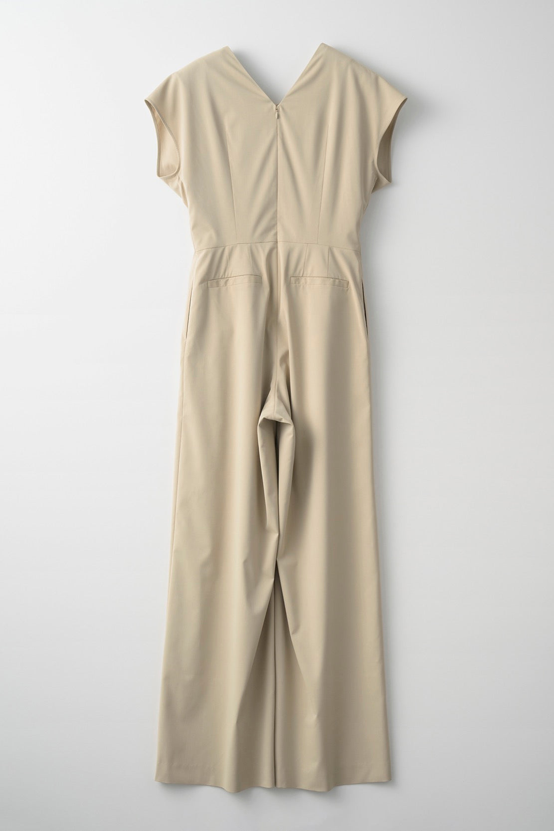 Glimmer embroidered jumpsuit (Beige)