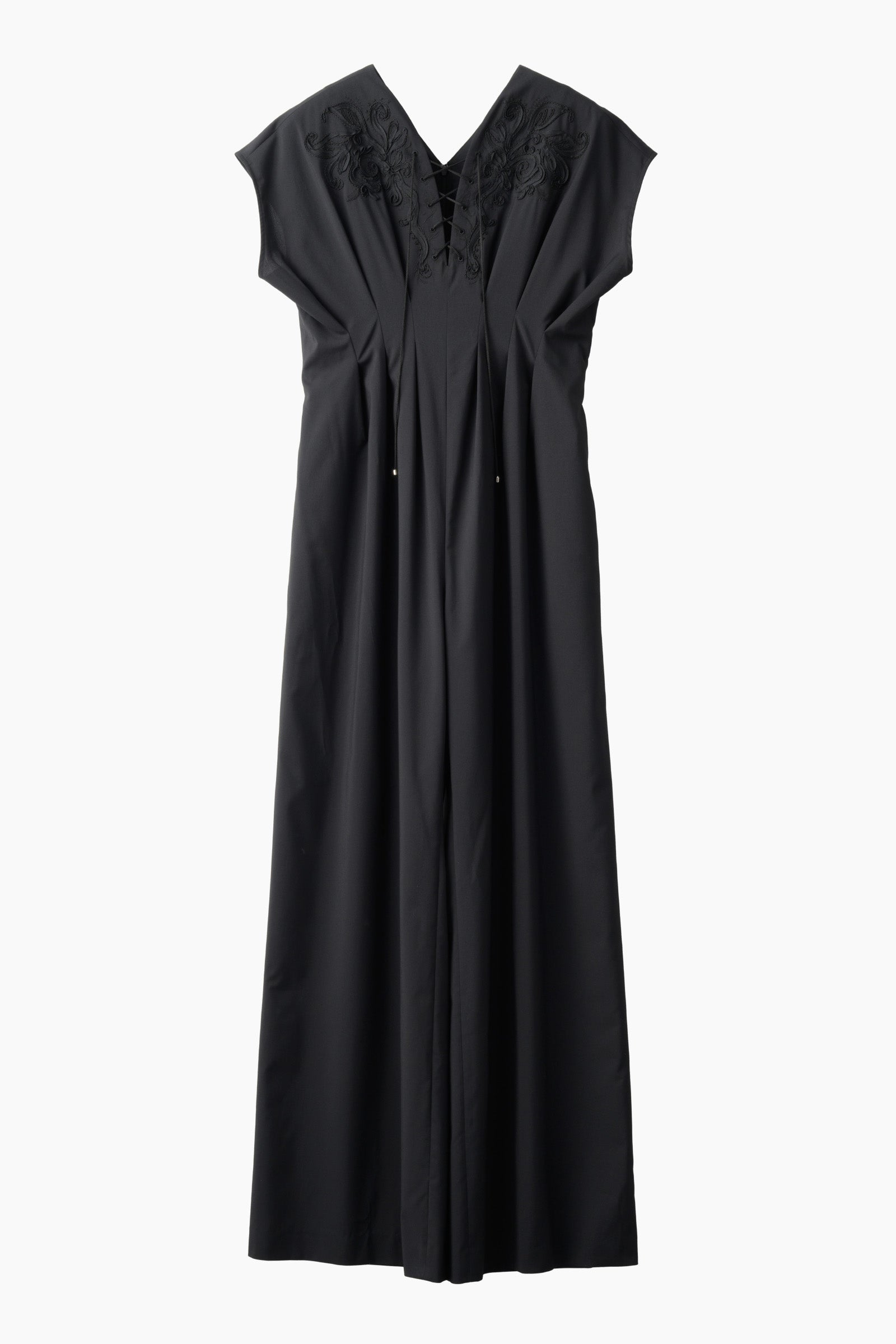 Glimmer embroidered jumpsuit (Black)