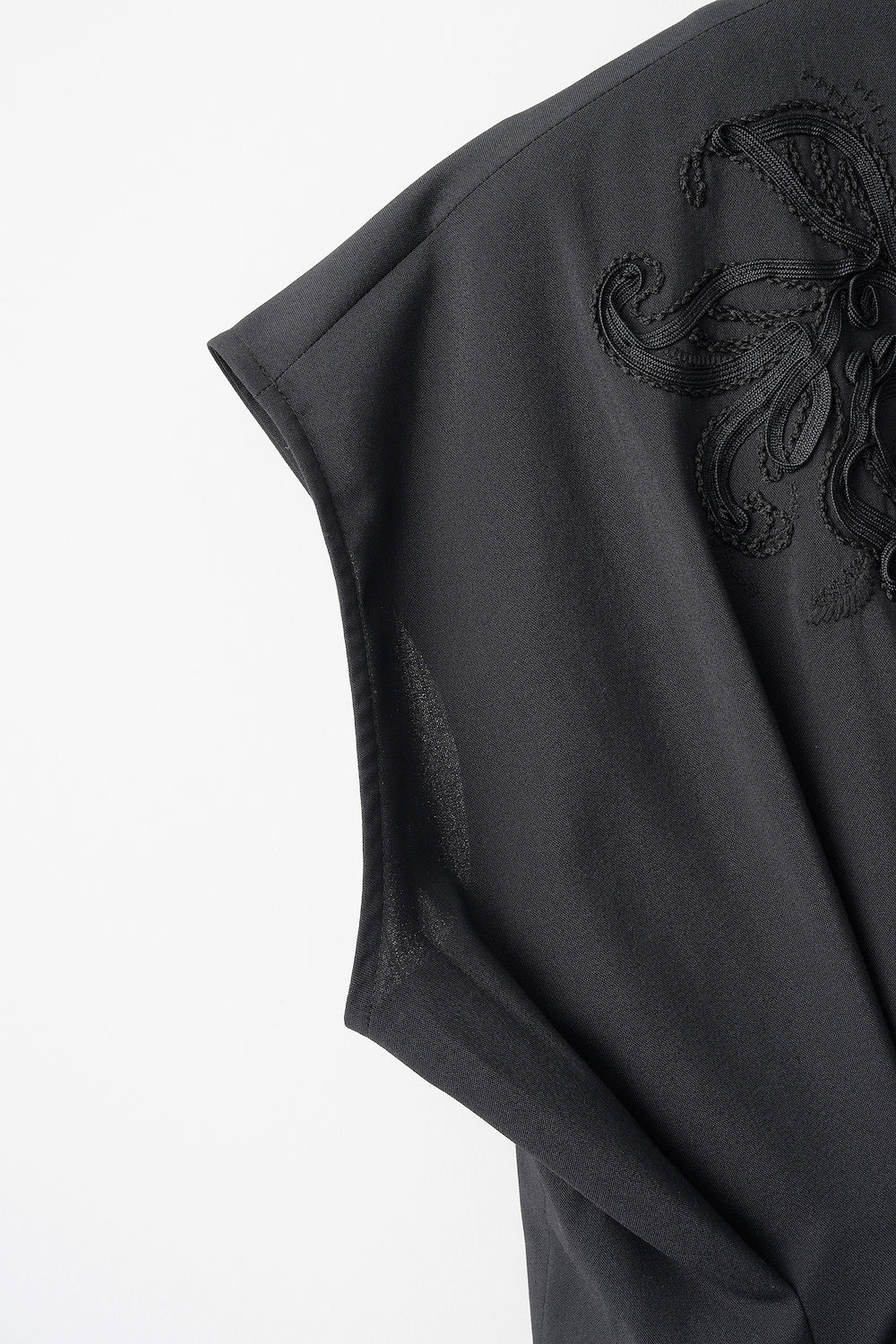 Glimmer embroidered jumpsuit (Black)