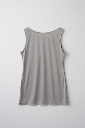 Stem tulle dress (White)