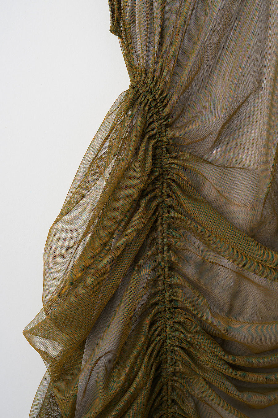 Stem tulle dress (Olive)