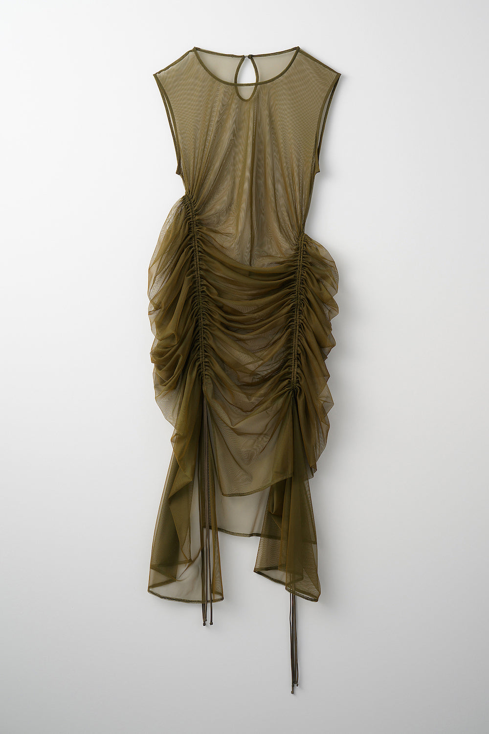 Stem tulle dress (Olive)