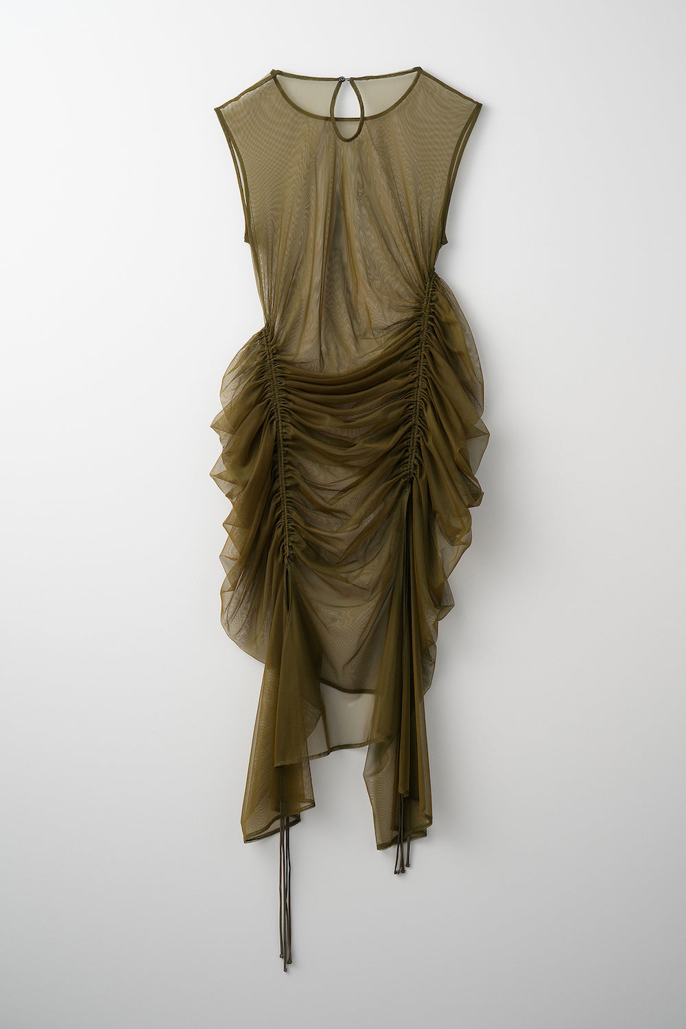 Stem tulle dress (Olive)