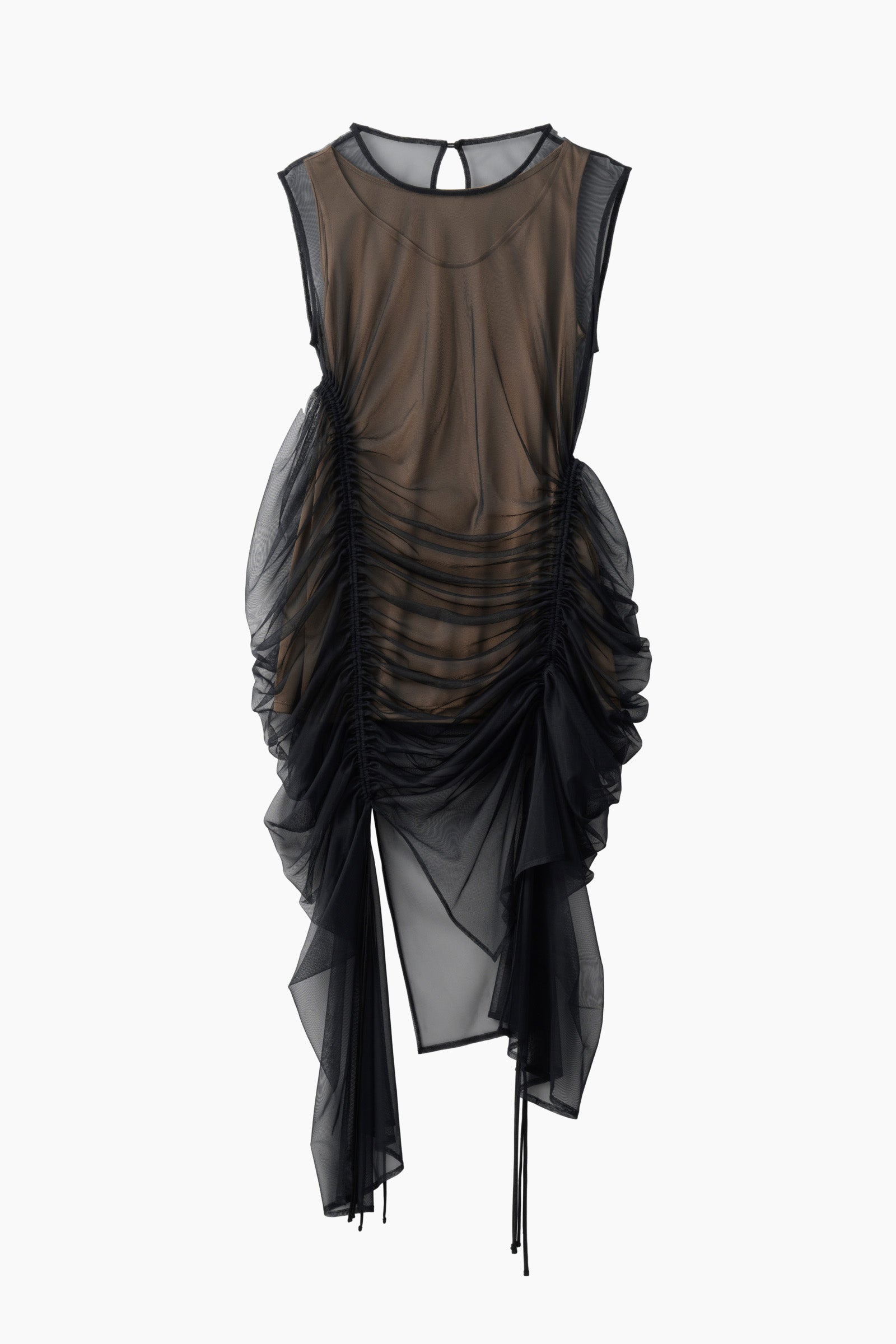 Stem tulle dress (Black)