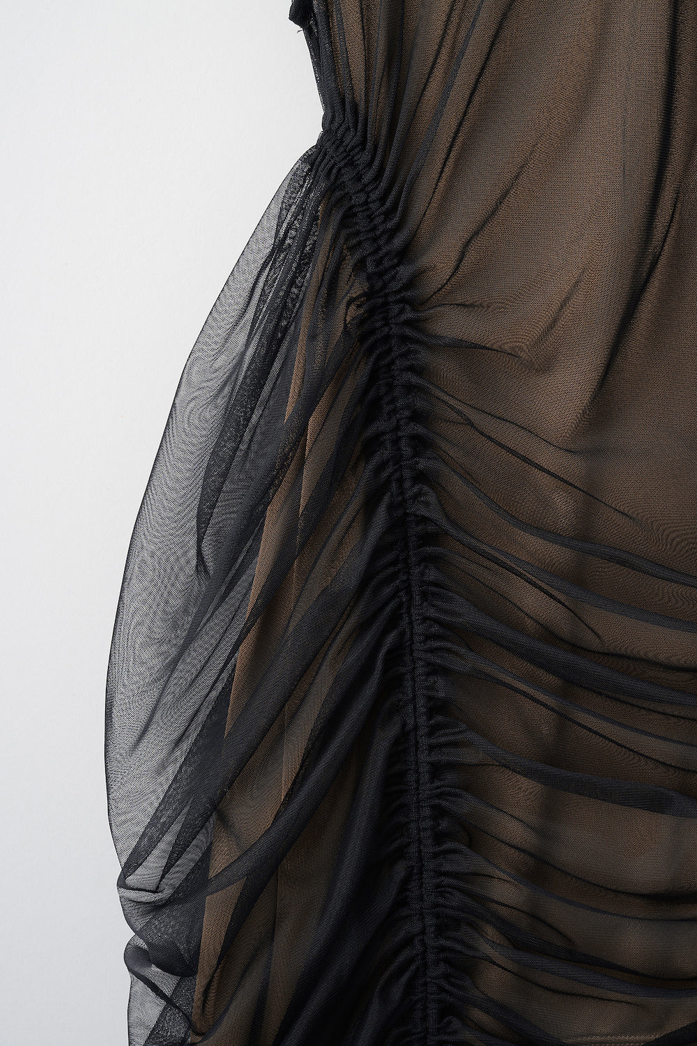 Stem tulle dress (Black)