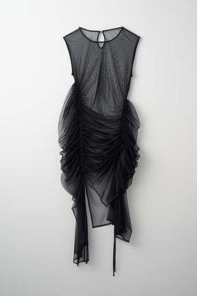 Stem tulle dress (Black)