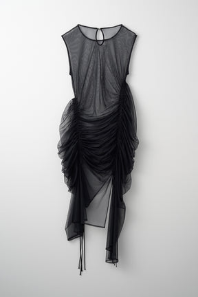 Stem tulle dress (Black)