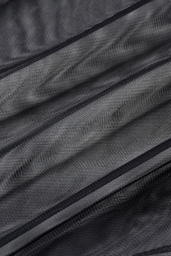 Stem tulle dress (Black)