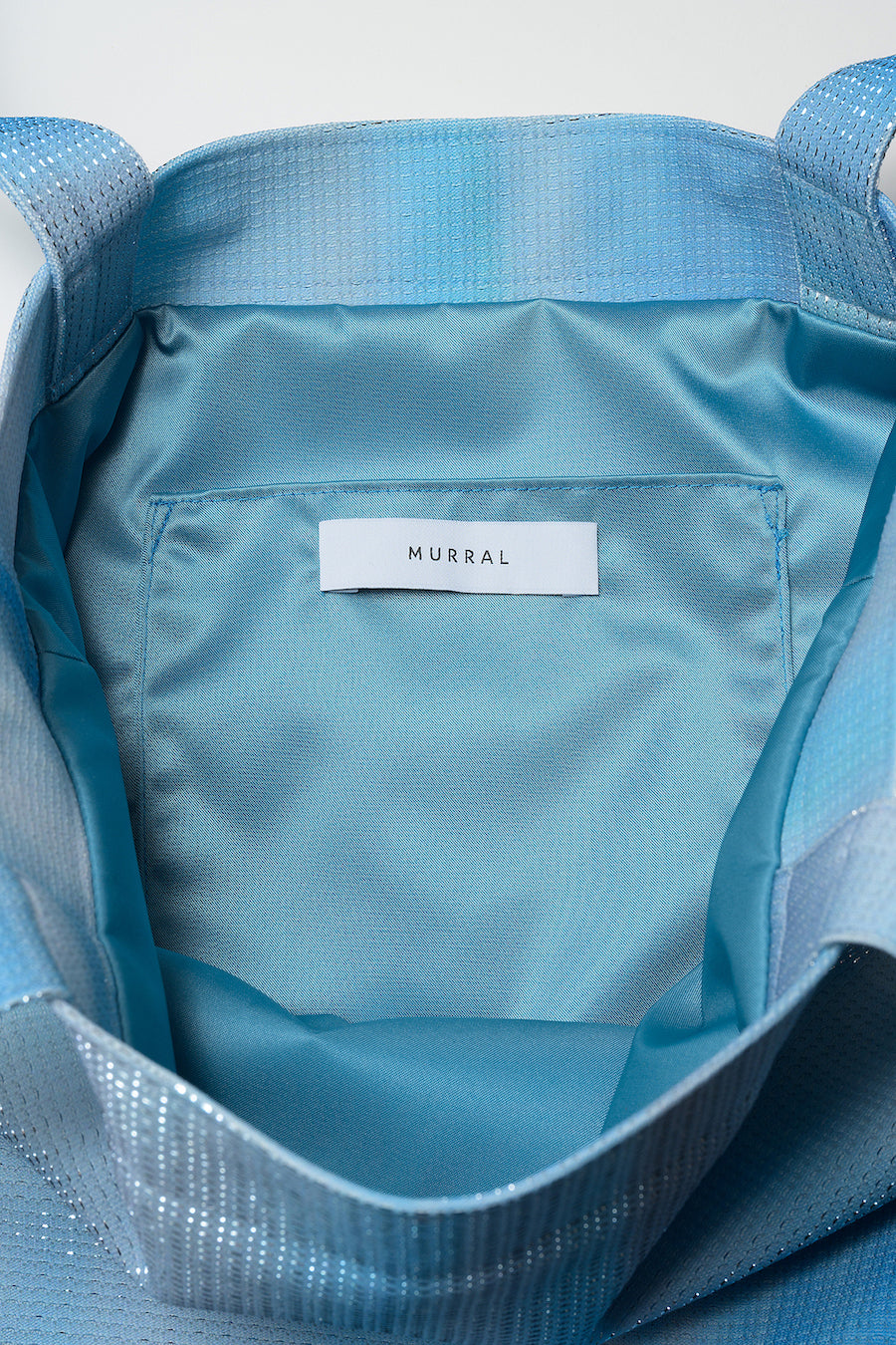 ″Effulgence″ tote bag (Sky blue)