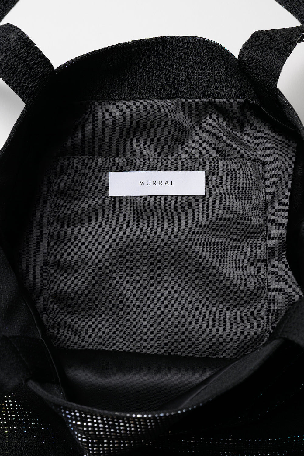 ″Effulgence″ tote bag (Black)
