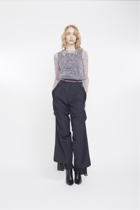 Crumpled tops (Pink)