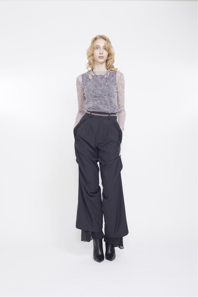 Crumpled tops (Pink)