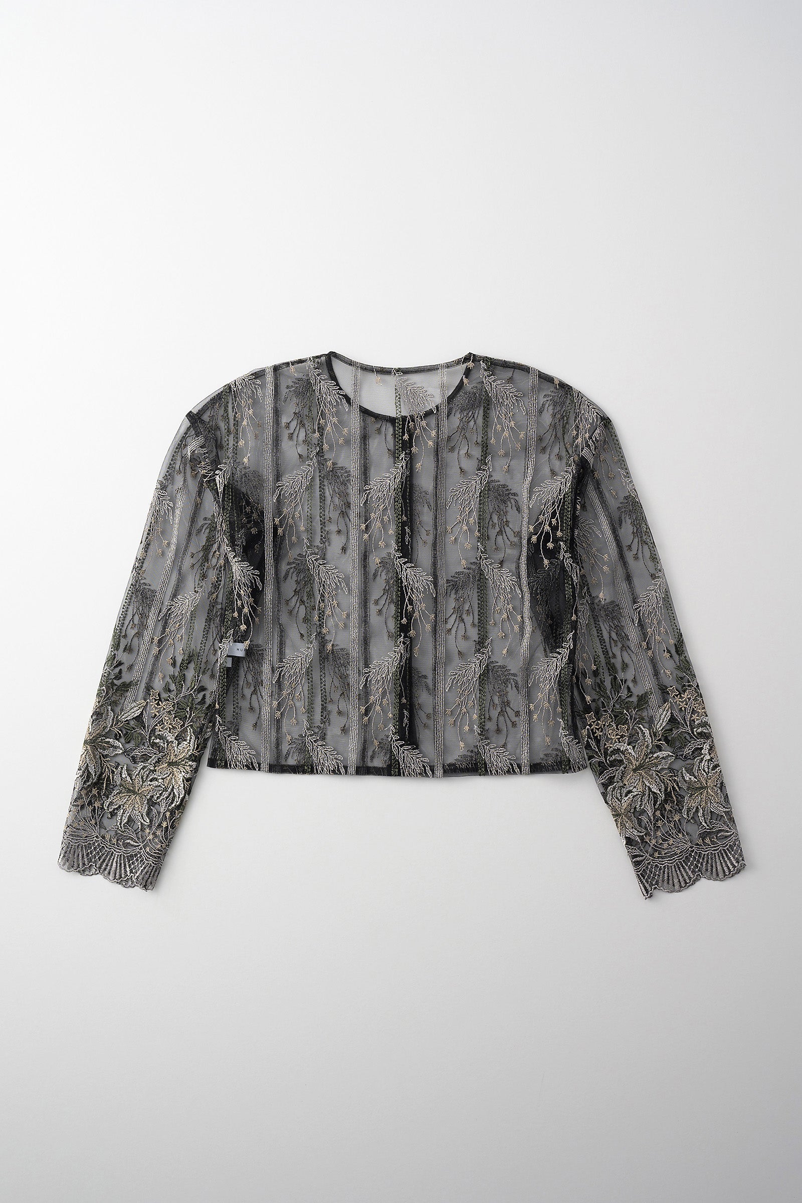 Classic lace cardigan (Black)