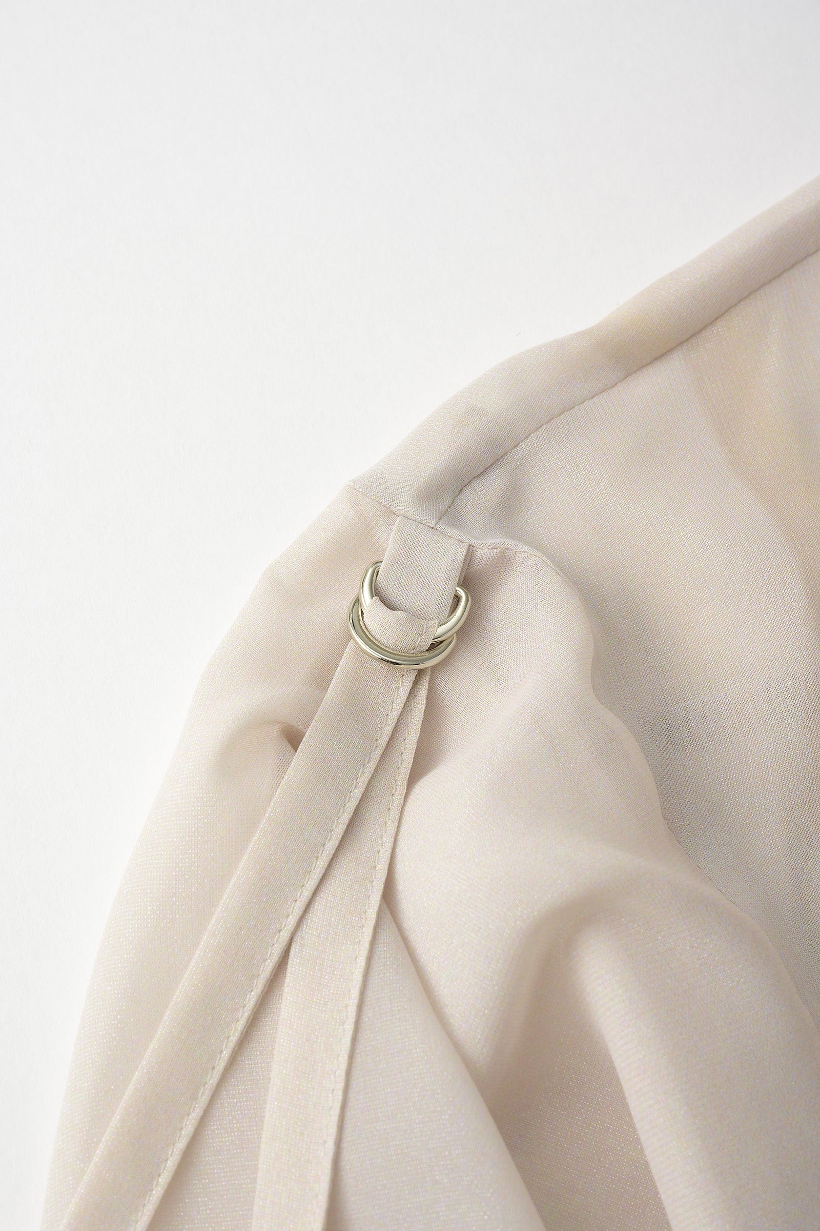 Narcissus print shirt (Ecru)