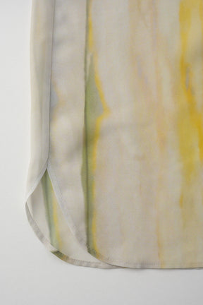 Narcissus print shirt (Ecru)