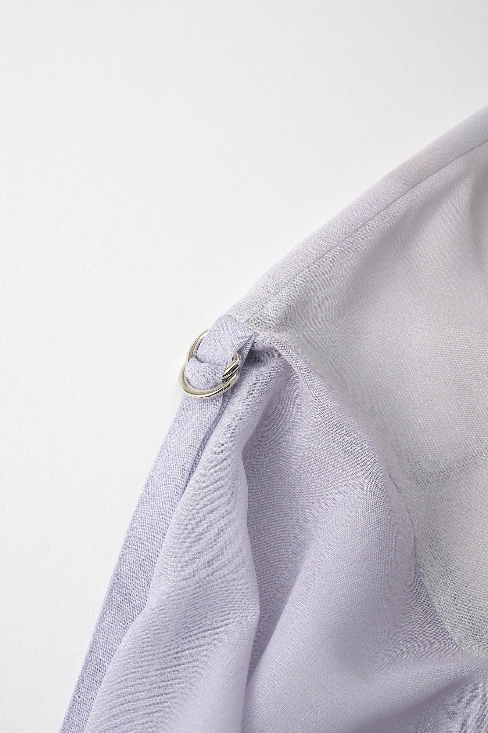 Narcissus print shirt (Blue)