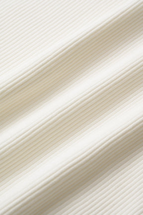Scallop embroidered tops (White)