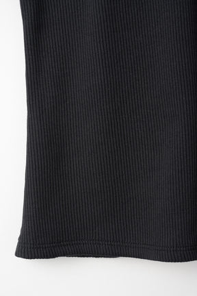 Scallop embroidered tops (Black)