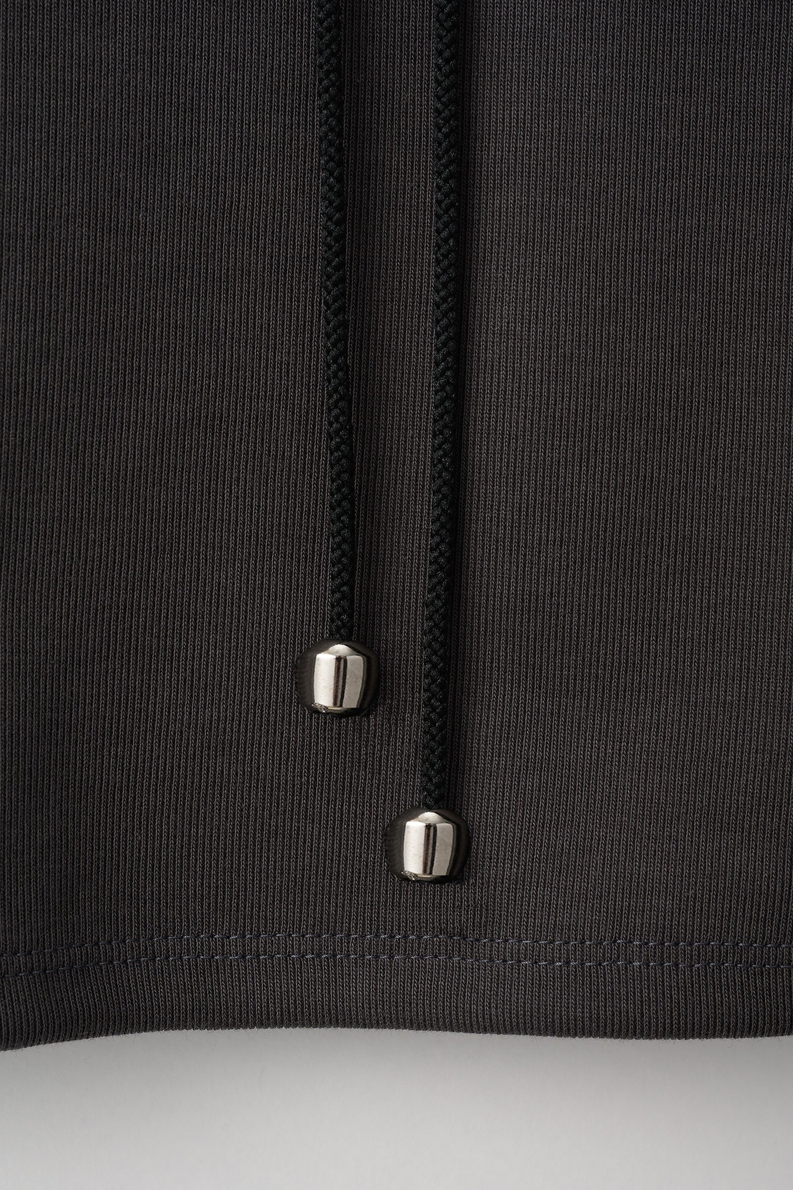Lace up embroidered tops (Gray)