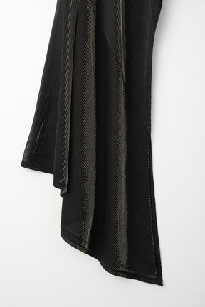 Fluid glimmer asymmetric tank (Black)