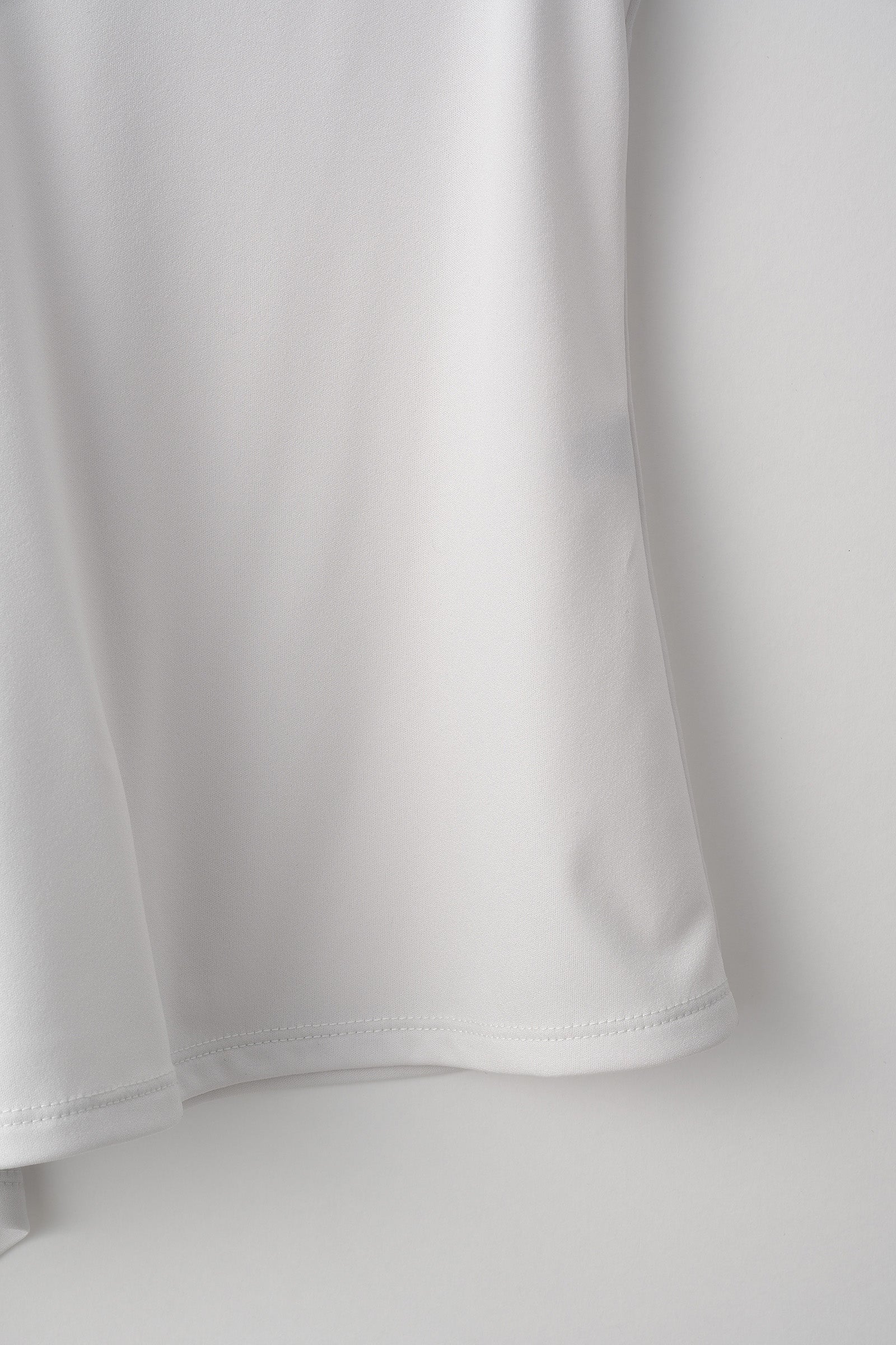 Draped asymmetric tank (Ice gray)