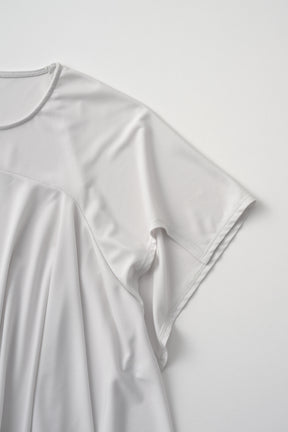 Draped asymmetric tops (Ice gray)