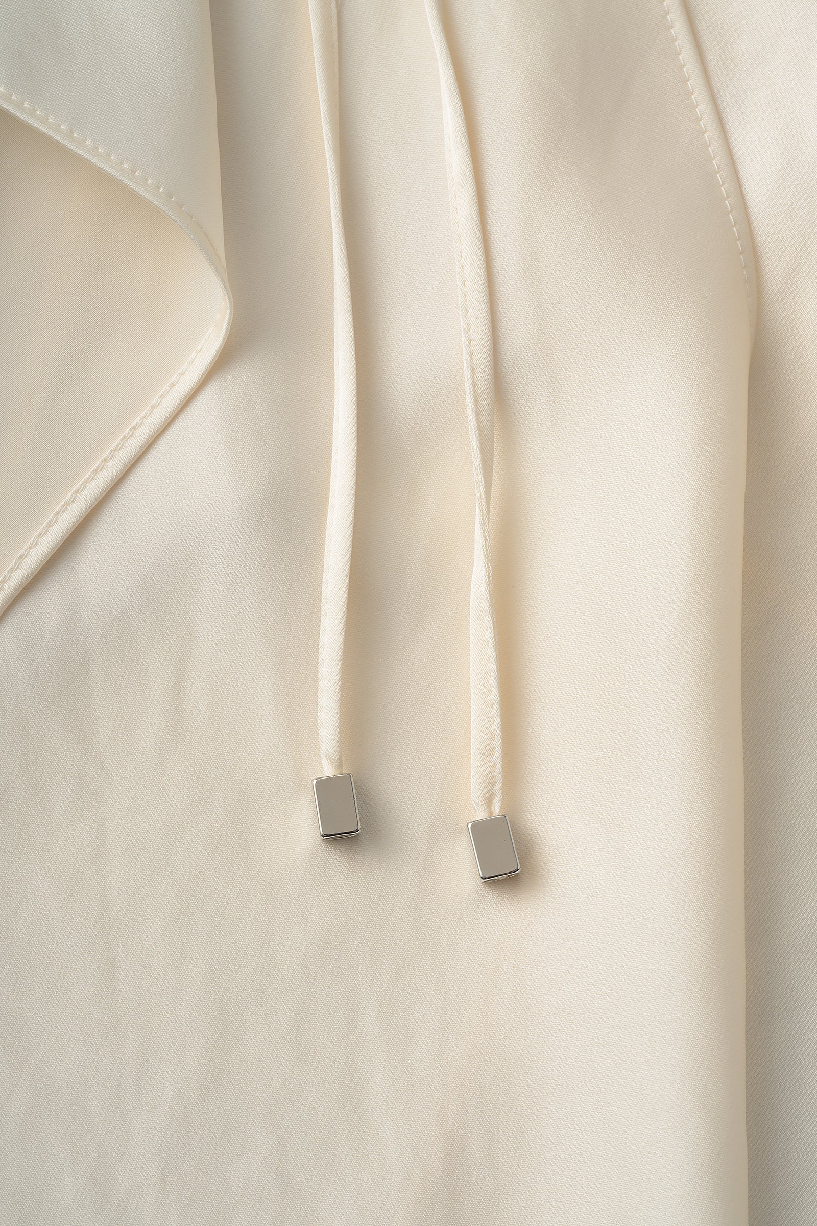 Cascade satin camisole tops (Ivory)